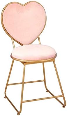Kreativna jednostavna jednostavna atmosfera stolica u obliku srca, stolica kozmetička stolica kavana bar cart shop stolica Djevojka