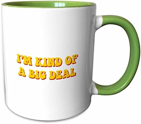 3dRose I'm Kind of a Big Deal Mug, 11-unca