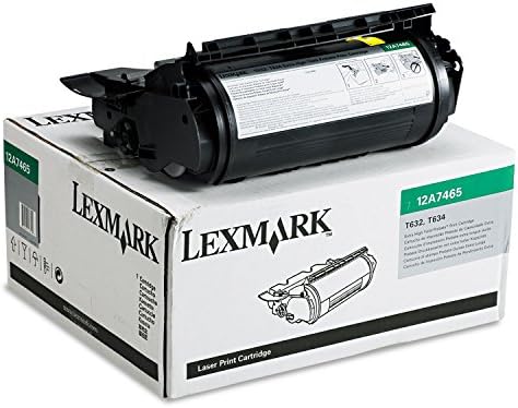 Lexmark 12a7465 izuzetno visokoprinosni Toner kertridž, crno-u maloprodajnoj ambalaži