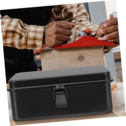 Cubtol 4pcs BOX AR MULTITOOL MINI TOOL MULTI TOOL CATINSKI KUTIJE ELEKTRIČNI ORGANIZATOR BOX Multi-Toolbox Metal Tool Case Car Organizer