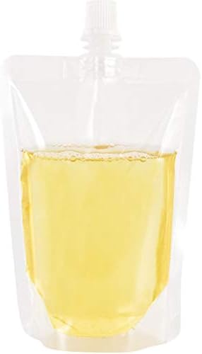 BESTonZON 30kom plastične tikvice za sok za višekratnu upotrebu vrećice za piće 200ml Clear Stand Up tečne tikvice za piće prenosive