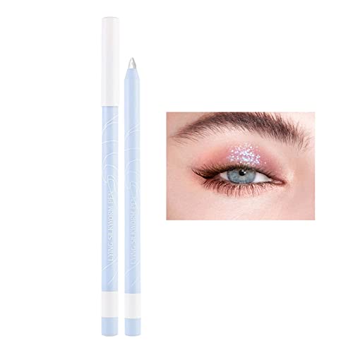 Milk Eye Pencil Galaxy Pearlescent Silkworm Pen Za Posvjetljivanje Sjenila Visokog Sjaja Stick Prirodna Gola Šminka Do Vodootpornog I Ne Razmazanog Ženskog Svjetlucavog Pudera Puff