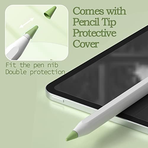 Zamjenski savjeti za olovke kompatibilni sa olovkom za jabuku 1. Gen i 2. gen - sa 8 silikonskih nibi za zaštitu zaštitnika pokriva