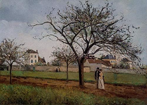 80-1500 dolara ručno oslikali nastavnici umjetničkih Akademija - 14 uljanih slika pere gallien s House u Pontoise Scenes Camille Pissarro