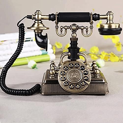 MMLLZEL Klasični antikni telefonski modni vintage telefonski fiksni telefon