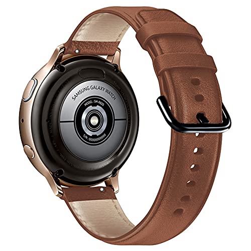 AiSports 20mm Brzo izdanje Watch-a Kompatibilan je za Samsung Galaxy Watch 42mm Band kože za žene Muškarci, Mekani sportovi za zamjenu narukvice za galaxy Watch 3 41mm / Active 2 / Active