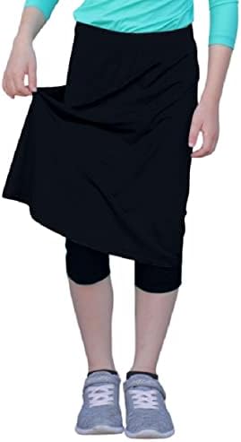 Kosher casual dječje velike djevojke skromne duljine koljena sportska suknja sa gamašima