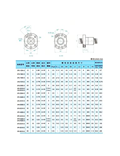 CNC dijelovi Set SFU1605 RM1605 750mm 29.53 u +2 SBR16 750mm Rail 4 Sbr16uu blok + Fk12 FF12 kraj nosača + dsg16 matica kućišta 8mm*10mm