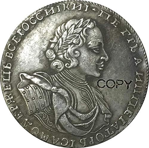 Challenge Coin 1722 Peter i Russia Coins Copy Copy Ornamenta Collection Gift Coin kolekcija
