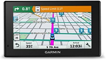 Garmin DriveSmart 50 na LMT GPS Navigator sistem sa životnim mapama i saobraćajem, pametnim obavještenjima, glasovnom aktivacijom