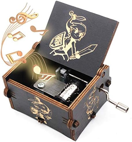 Ukebobo Wooden Music Box - Legenda o Z Glazbeni okvir - 1 set