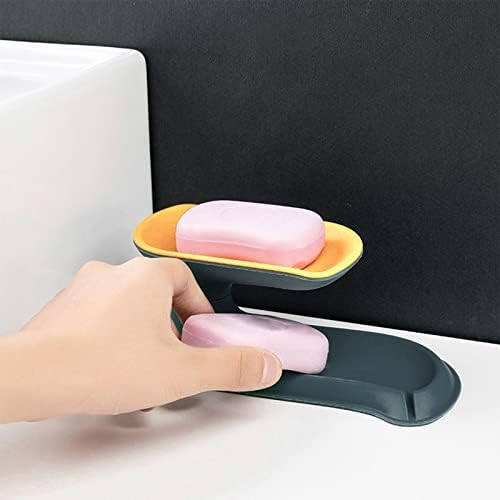 Yiser Drenaža rotirajuća sapuna kreativna sapunica sa sapunicama sa sapunicama kupatilo za odbojnu površinu za odlaganje preklopnog sušenja za sušenje posuda sa drenažnom
