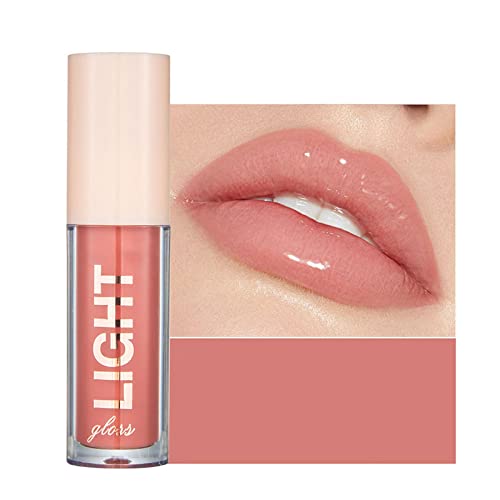 Xiahium Lip Lip Plumper - Clear Water Light Liquid Paint Light Glass 12 boja hidratantni biserni sjaj za usne sjaj za usne Lip Glaze