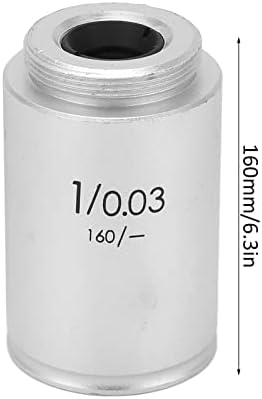 195 Akromatski ciljevi, jasna slika 1x Akromatsko sočivo 0,03 mm otvor blende male snage General sa kutijom za skladištenje za biološki mikroskop