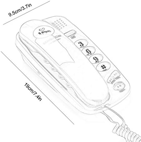 QDID kabeli Telefon ožičeni telefonski telefonski mobilni telefonski zvoni zvukovi Podesivi za uredski hotel