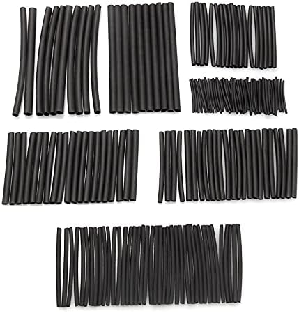 200pcs 1mm 2mm 2,5mm 3mm 3,5mm 4mm 5mm TOPLE SHRINKABLE CUBE SHRINKING CIBURING SWING WRICE CABLESSited Kit