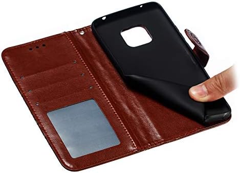 LEECOCO Huawei Mate 20 Pro Case Mandala Embossing luksuzna PU Koža Flip notebook novčanik Bookstyle Magnetic Stand kartica Slot Folio