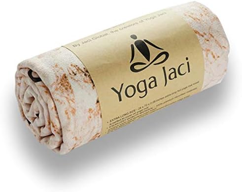 Yoga Jaci Yoga ručnik - neliksni - znojni upijajući - microfiber meki ručnici - za vruću jogu, pilates, mat, vežba, teretana, putovanja