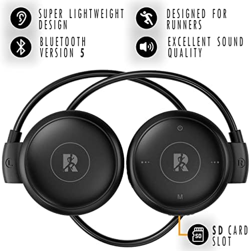 Slušalice za trčanje dizajnirane od strane trkača - bežične Bluetooth v5.0 slušalice sa trakom za vrat za sportske vježbe jogging Gym Workout maraton slušalice za trčanje