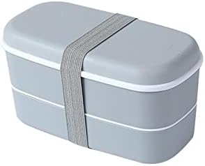 Dvoslojni Bento kutija Prijenosna posuda za odvlačenje čuvara zapečaćena zapečaćena piknik školska ured za ručak kutija za ručak