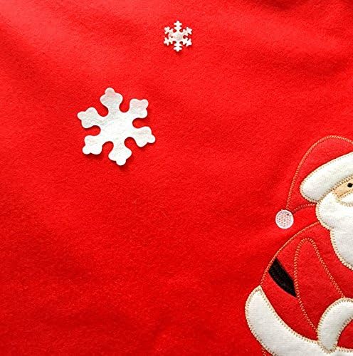 JKLCOM Christmas Drvo suknje MAT ukras za božićnu prazničnu zabavu Djed Mraz Snjegović