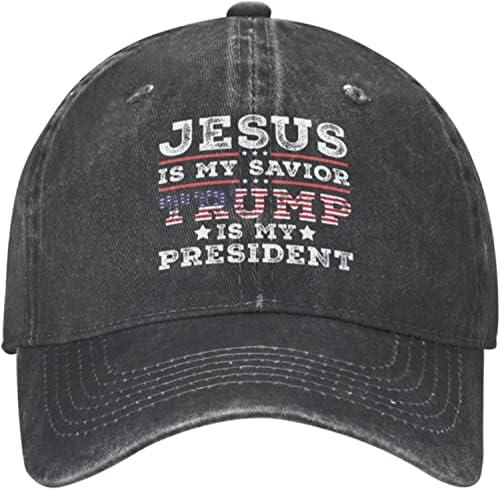 Šešir Isus je moj spasitelj Trump je moj predsjednik šešir za muškarce bejzbol kape trendi kape