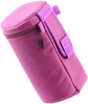 Navitech ljubičasta vodootporna torbica za sočiva za sočiva kamere kompatibilna sa Irix Purplestone 15 f/2.4 mm | Irix Purplestone 11 f / 4.0 mm