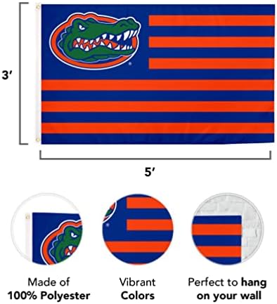 Zastava Univerziteta Florida Uf Gators Banner poliester unutrašnje vanjske zastave 3x5 stopa