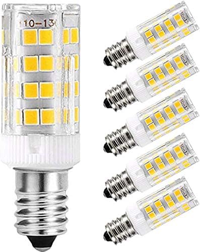 E14 LED Sijalice 5w ekvivalentna 40W sijalica sa žarnom niti, E14 Evropska osnovna sijalica, zatamnjiva, Bijela 6000K, 400LM