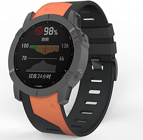 BNEGUV 22 26mm pametne trake za sat za Garmin Fenix 6 6s 6X Pro 5x 5 5S 3hr 935 945 silikonska narukvica za brzo oslobađanje Correa