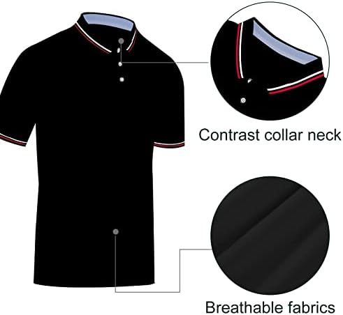 Muške Polo majice brzo sušenje Cool kratki rukav Sportska Casual teniska Golf košulja za muškarce