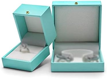 WDBBY prsten privjesak nakit kutija Organizator Organizator Ogrlice kutije za vjenčanje za pohranu za pohranu poklon futrola