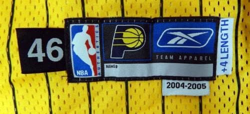 2004-05 Indiana Pacers Blank Igra Izdana zlatni dres 46 DP31847 - NBA igra koja se koristi