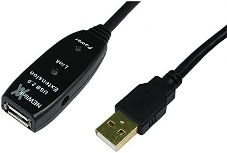 NewLink - USB 2.0 Aktivni repetitor repetitora, 20m crni