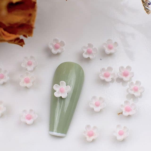 Pribor za zanatske manikure Kristalna smola nail Art nakit 3D nail art dekoracija cvijeće čari za nokte Nail Rhinestone -