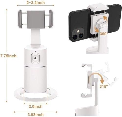 Boxwave Stand i Mount Kompatibilan sa Infinix Hot 11 - Pivottrack360 Selfie stalak, praćenje lica okretnog postolja za postavljanje