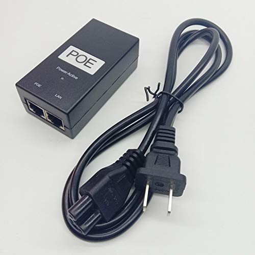 Fincos US UK PLUG AC DC Power adapter DC 48V 1A CCTV Active Poe injektora Ethernet 48 Volt 1000mA Napajanje za IP kameru IP telefon
