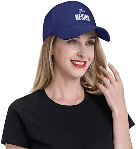 Prilagođena bejzbol kapa sa vašim tekstom, personalizirani šeširi podesive kamionske kape klasični šešir za muškarce i žene Hip Hop Snapback