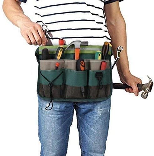 Xyzu Organizator baštenskih alata,7-džepne torbe za pojaseve za baštenske alate torba za baštenski struk viseća torbica sa podesivim
