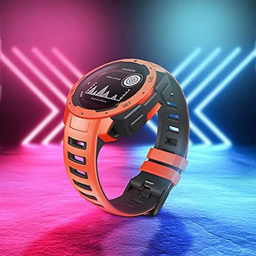 DZHTUS silikonska traka za sat za Garmin Instinct zamjena sata za ručni sat za Instinct Tide/Esports/Solar/Tactical Wristband