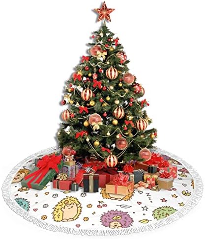 Suknje za suknje u jezu Xmas ukrasi, sezonsko ostavljanje suknje od stabla za godišnji odmor za božićne zabave svima navrata 36