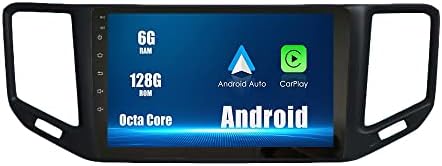 Android 10 Autoradio auto navigacija Stereo multimedijalni plejer GPS Radio 2.5 D ekran osetljiv na dodir forVW Teramont 2017-2018 Okta jezgro 6GB Ram 128GB ROM