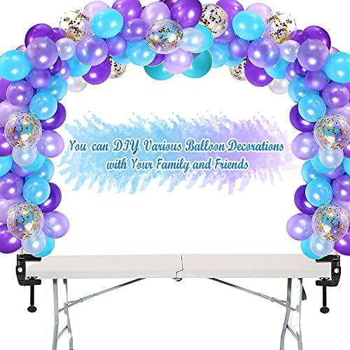 Balonski luk Kit za različite veličine stolova Party Backdrop dekoracija alat za rođendan Baby Shower Matura vjenčanje Božić Unutarnji
