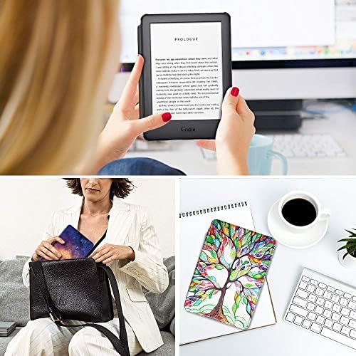 Futrola za Kindle Paperwhite 4 10th generacija-2018 ,tanka PU kožna futrola Smart auto wake/Sleep Cover samo odgovara 2018 potpuno