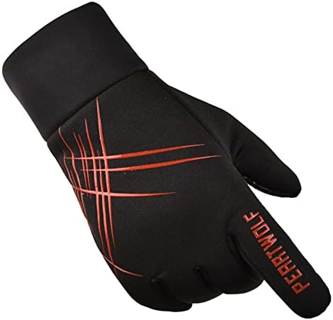 Qvkarw rukavice dodiruju skijaške rukavice zimske vanjske sportove tople zaslonske jahanje zimske sportske opreme Žene zimske kape Fleece