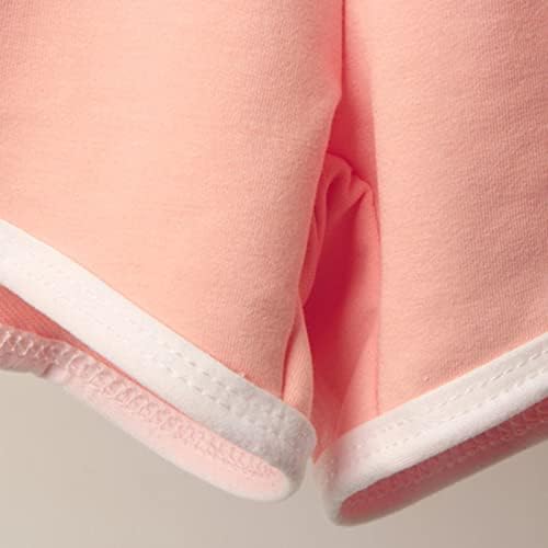 Jorasa Atletska kratke hlače za žene Elastični struk znojne znoje kratkog boja Blok znojne hlače ravno pantnu stalno uklapanje