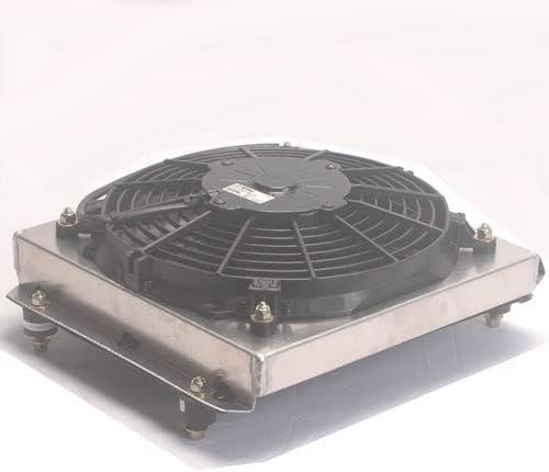 Pacifički carinski hladnjak 96 pločasto hladnjač i komplet ventilatora - obožavatelj gura