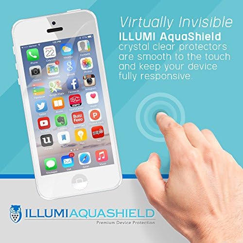 ILLUMI AquaShield Prednji + stražnji zaštitnik kompatibilan sa Samsung Galaxy Tab S3 9.7 HD prozirnim štitnikom za ekran bez mjehurića TPU Film
