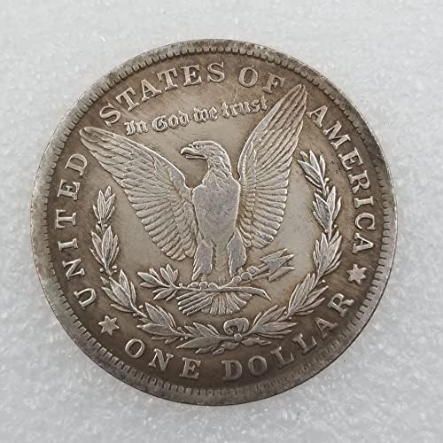 Starini obrt 1897 Mesing srebrni morgan izrađen stari srebrni dolar, vanjski dolar dolar