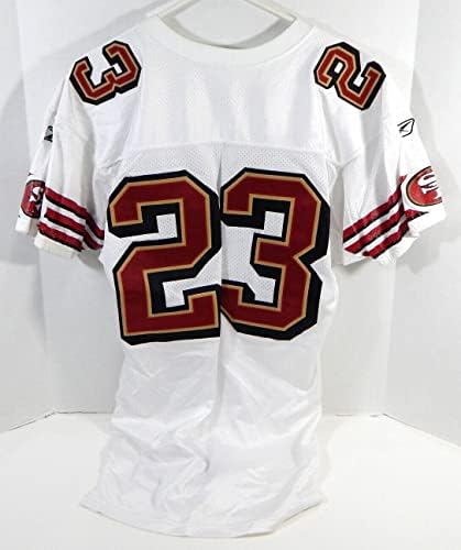 2002 San Francisco 49ers Jimmy Williams # 23 Igra izdana Bijeli dres 42 DP29226 - Neintred NFL igra rabljeni dresovi